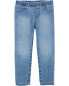 Kid Medium Blue Wash Skinny-Leg Jeans 7