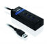 Фото #3 товара USB-разветвитель Ibox IUH3FB Чёрный