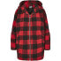 URBAN CLASSICS Hooded Check Parka