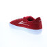 Фото #6 товара Lakai Essex MS4220263A00 Mens Red Suede Skate Inspired Sneakers Shoes 8.5