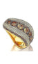 ფოტო #1 პროდუქტის Suzy Levian Sterling Silver Cubic Zirconia 9 Stone Pave Ring