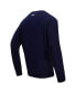Фото #3 товара Men's Navy Dallas Cowboys Prep Knit Sweater