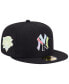 ფოტო #2 პროდუქტის Men's Black New York Yankees Multi-Color Pack 59FIFTY Fitted Hat