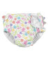 ფოტო #1 პროდუქტის Baby Girls Ruffle Snap Absorbent Swim Diaper