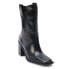 Фото #2 товара Matisse Dane Square Toe Cowboy Womens Black Casual Boots DANE-010