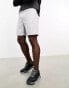 Gym King React 6.5 inch shorts in grey and white