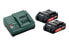 Metabo 685161000 - Battery & charger set - Lithium-Ion (Li-Ion) - 2 Ah - 18 V - Metabo - 2 pc(s)