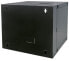 Фото #8 товара Intellinet Network Cabinet - Wall Mount (Double Section Hinged Swing Out) - 9U - Usable Depth 235mm/Width 465mm - Black - Flatpack - Max 30kg - Swings out for access to back of cabinet when installed on wall - 19" - Parts for wall install (eg screws/rawl plugs) not