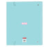 Ring binder Moos Butterflies Blue 27 x 32 x 3.5 cm