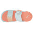 Фото #4 товара Puma Suede Mayu Summer Camp Slide Womens Orange Casual Sandals 387453-01