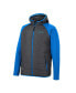 ფოტო #3 პროდუქტის Men's Charcoal, Blue UCLA Bruins Good On You Raglan Full-Zip Jacket