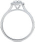 Фото #4 товара Кольцо De Beers Forevermark Halo Diam. 1 ct. 14K White Gold