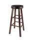 Фото #6 товара Maria 2-Piece Wood Cushion Seat Bar Stool Set