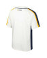 Men's Cream Distressed UC Irvine Anteaters Ruth Button-Up Baseball Jersey