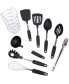 Фото #1 товара Chef's Better Basics 9 Piece Utensil Set with Round Shape Wire Caddy