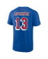 Фото #2 товара Men's Alexis Lafreniere Royal New York Rangers Special Edition 2.0 Name and Number T-shirt