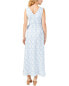 Фото #2 товара J.Mclaughlin Cerise Linen-Blend Midi Dress Women's Xl