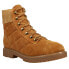 Фото #2 товара Easy Spirit Lakely Quilted Lace Up Womens Brown Casual Boots E-LAKELY-MBR01