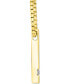 Men's Diamond Solitaire Vertical Bar 22" Pendant Necklace (1/10 ct. t.w.)