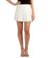 ფოტო #1 პროდუქტის Juniors' Pleated Pull-On Mini Skirt