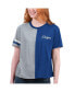 ფოტო #1 პროდუქტის Women's Royal, Gray Los Angeles Dodgers Power Move T-shirt