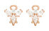 Swarovski 施华洛世奇 抽象天使穿孔耳环 女款 玫瑰金色 / Swarovski 5498971