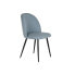 Фото #1 товара Обеденный стул DKD Home Decor Чёрный Синий 50 x 52 x 84 cm