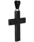 Фото #2 товара Подвеска Macy's Black Sapphire Cross 22