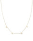 Фото #1 товара Macy's polished MAMA 18" Statement Necklace in 10k Gold
