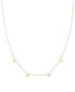 ფოტო #1 პროდუქტის Polished MAMA 18" Statement Necklace in 10k Gold