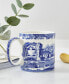 Фото #4 товара Blue Italian Mugs, Set of 4