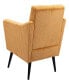32" Wood, Polyester Bastille Boho Chic Accent Chair
