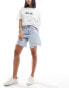 Фото #1 товара Cotton On relaxed fit shorts in vintage blue wash