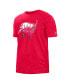 Фото #3 товара Men's Red Tampa Bay Buccaneers 2022 Sideline Ink Dye T-shirt
