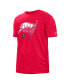 ფოტო #3 პროდუქტის Men's Red Tampa Bay Buccaneers 2022 Sideline Ink Dye T-shirt