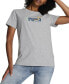 ფოტო #1 პროდუქტის Women's Radiant Graphic Cotton Short-Sleeve T-Shirt