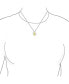 ფოტო #2 პროდუქტის Two Tone Heart Inspirational Message Words MOM Heart Pendant Necklace For Women Mother Gold Plated .925 Sterling Silver