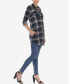 Фото #3 товара Women's Plaid Tunic Top Shirt