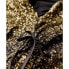 SUPERDRY Sequin Wrap Long Sleeve Short Dress
