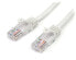 Фото #7 товара StarTech.com Cat5e Patch Cable with Snagless RJ45 Connectors - 2m - White - 2 m - Cat5e - U/UTP (UTP) - RJ-45 - RJ-45