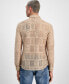 ფოტო #2 პროდუქტის Men's Long Sleeve Craft Crochet Shirt