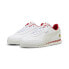 Фото #10 товара Puma Ferrari Roma Via 30806702 Mens White Leather Motorsport Sneakers Shoes