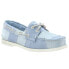 Фото #2 товара Sperry Authentic Original 2Eye Bionic Boat Womens Blue Flats Casual STS83730