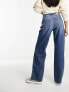 Фото #4 товара Hollister high rise baggy fit jeans in mid blue