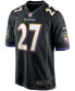 Фото #3 товара Men's J.K. Dobbins Black Baltimore Ravens Game Jersey