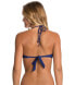 Фото #2 товара Rip Curl Starry Eyed Laser Cut Back Tie Ruffled Bandeau Bikini Top Size M