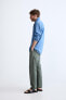 COTTON - LINEN TROUSERS