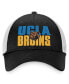 Фото #2 товара Бейсболка мужская Top of the World Black, White UCLA Bruins Stockpile Trucker Snapback Hat