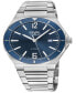 Men's High Line Silver-Tone Stainless Steel Watch 43mm