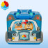 COLOR BUBBLES Police Car With 30 Pieces Construction Game